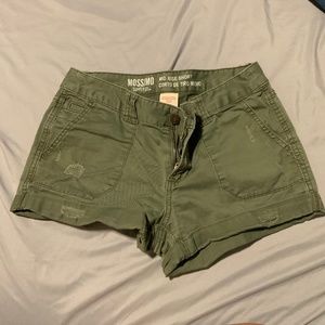 Mossimo Olive Green Shorts